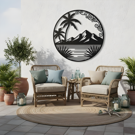 The Tropic Meridian | Metal Wall Art
