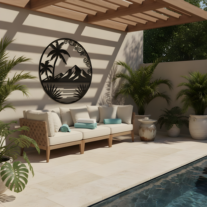 The Tropic Meridian | Metal Wall Art