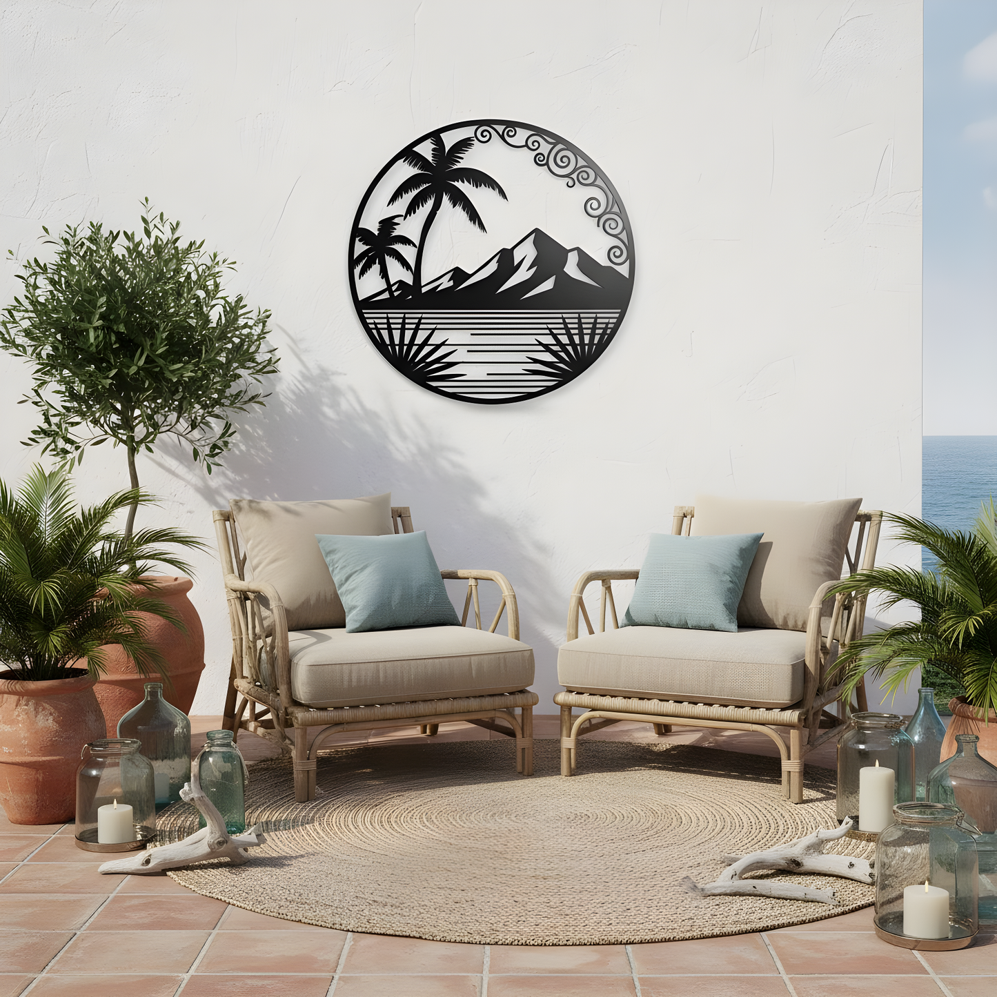 The Tropic Meridian | Metal Wall Art