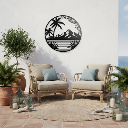 The Tropic Meridian | Metal Wall Art