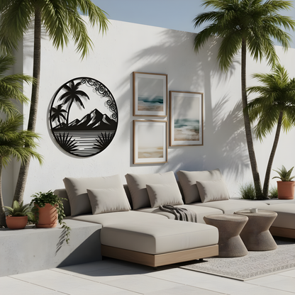 The Tropic Meridian | Metal Wall Art