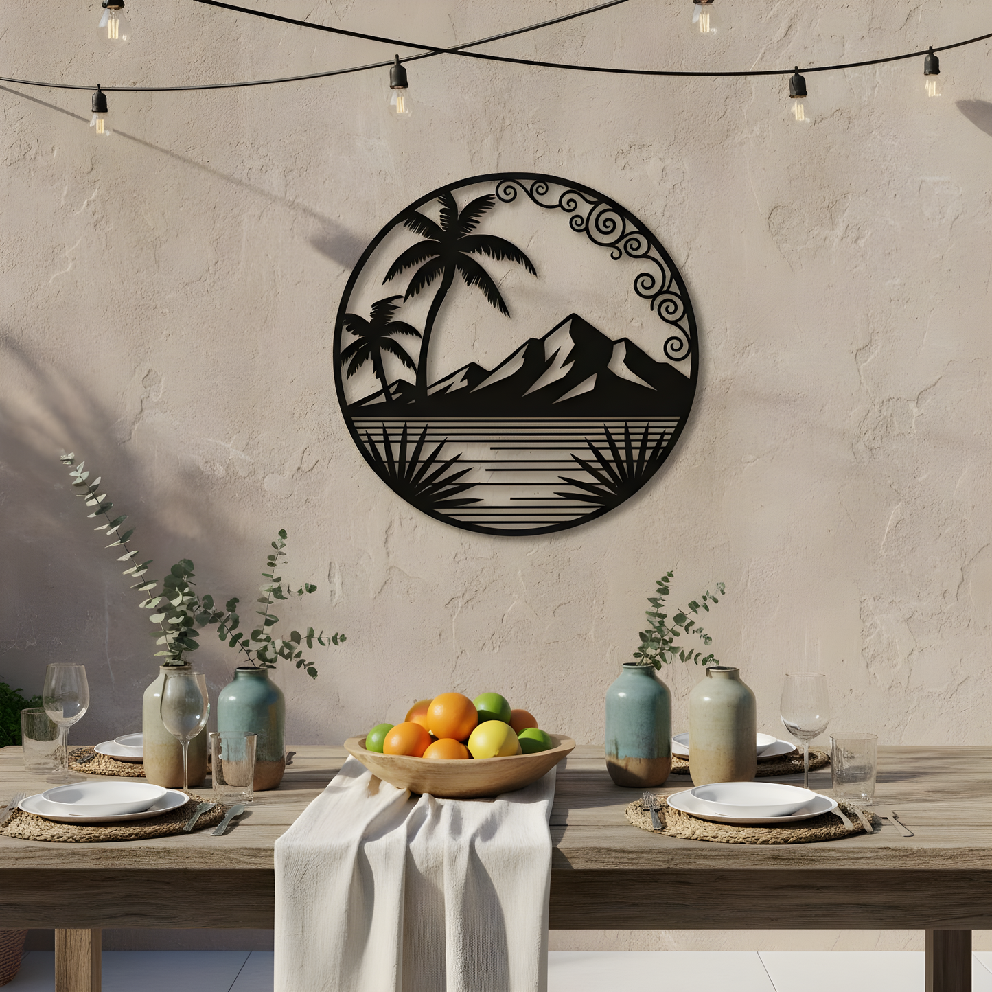 The Tropic Meridian | Metal Wall Art