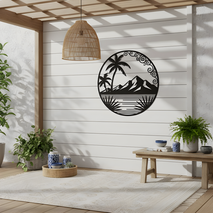 The Tropic Meridian | Metal Wall Art