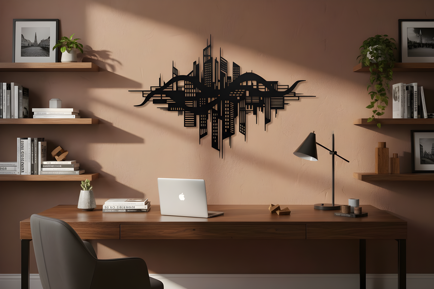 The City Resonance | Metal Wall Art