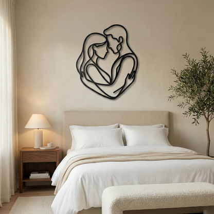 The Quiet Vow | Metal Wall Art