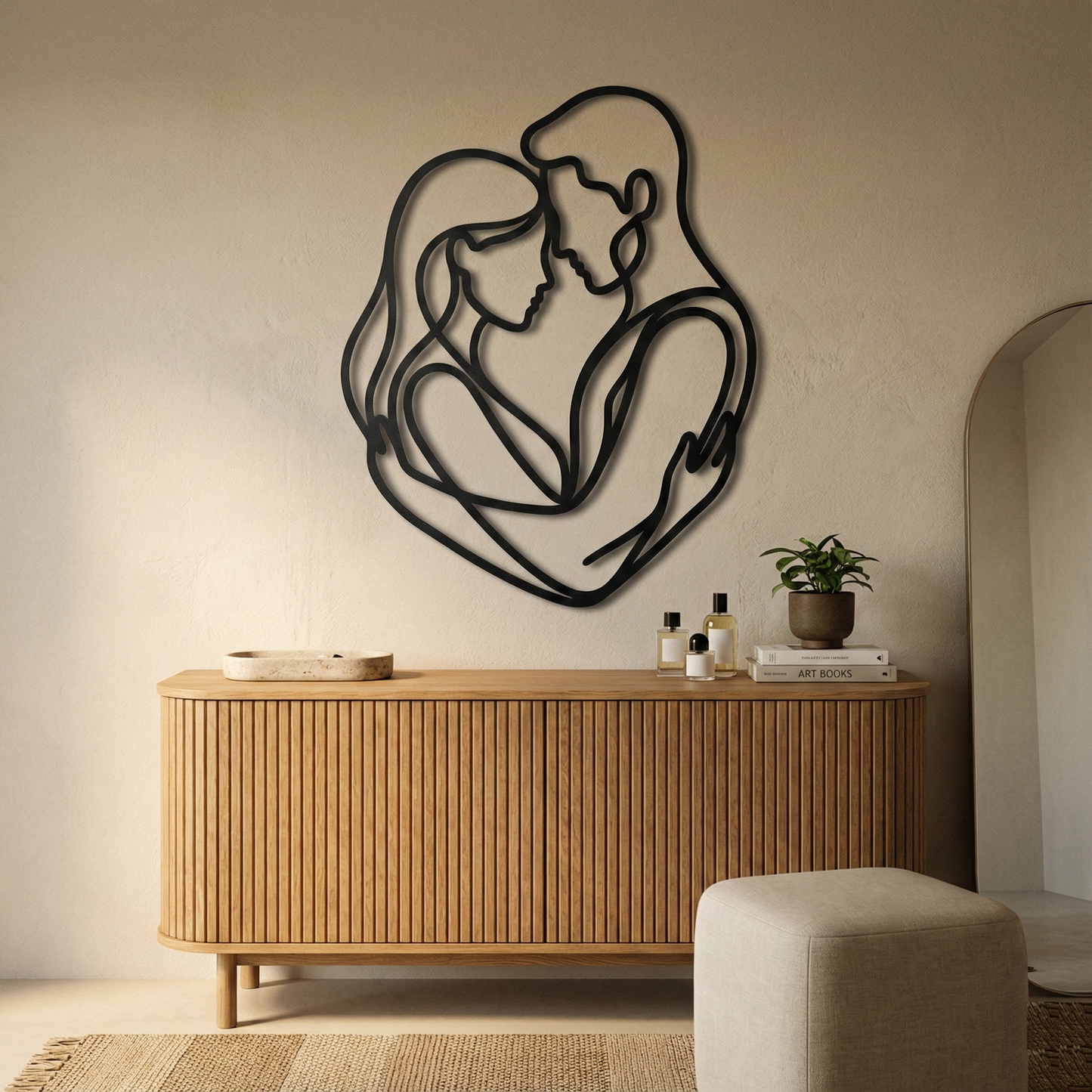 The Quiet Vow | Metal Wall Art