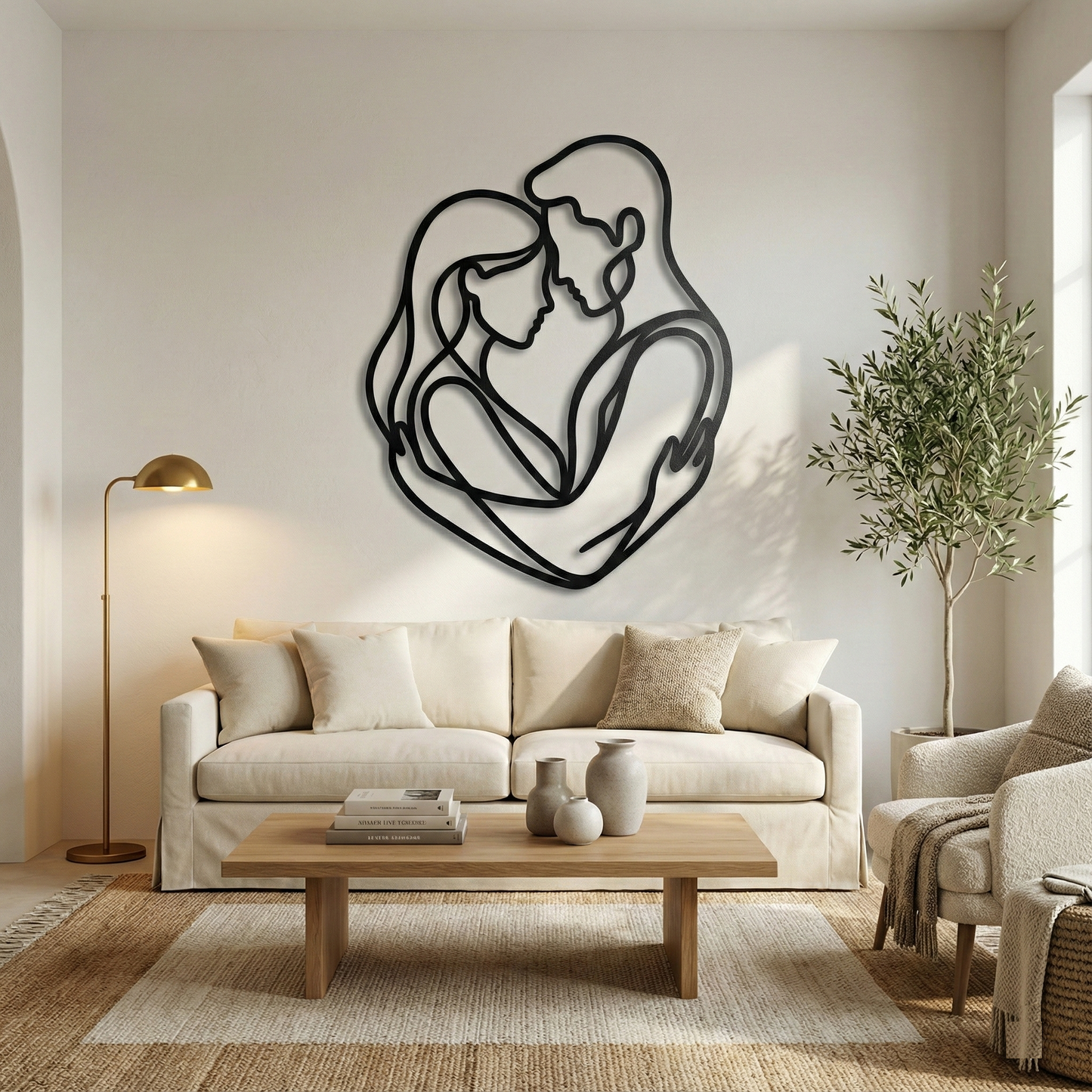 The Quiet Vow | Metal Wall Art