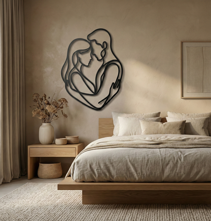 The Quiet Vow | Metal Wall Art