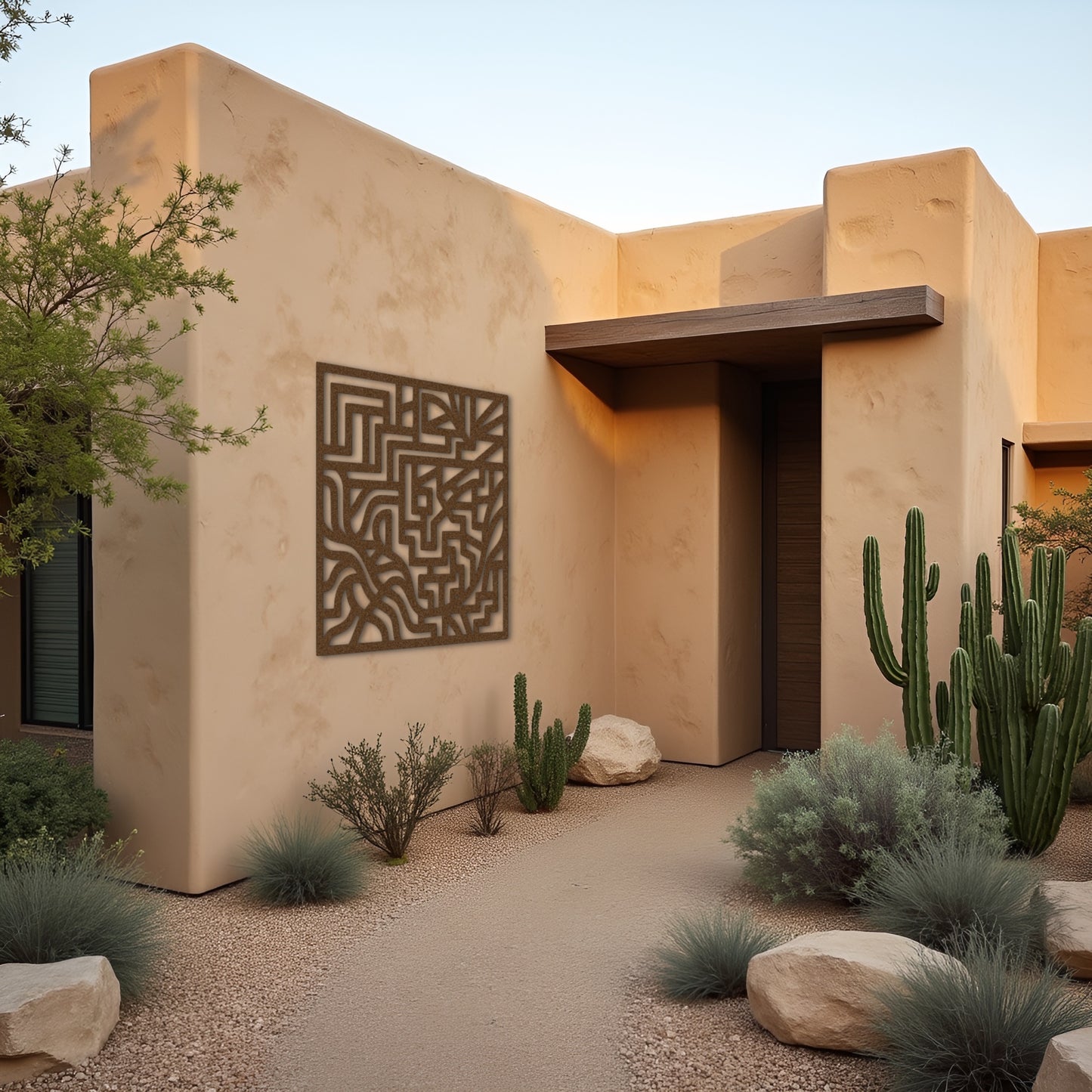 The Codex Labyrinth | Metal Wall Art