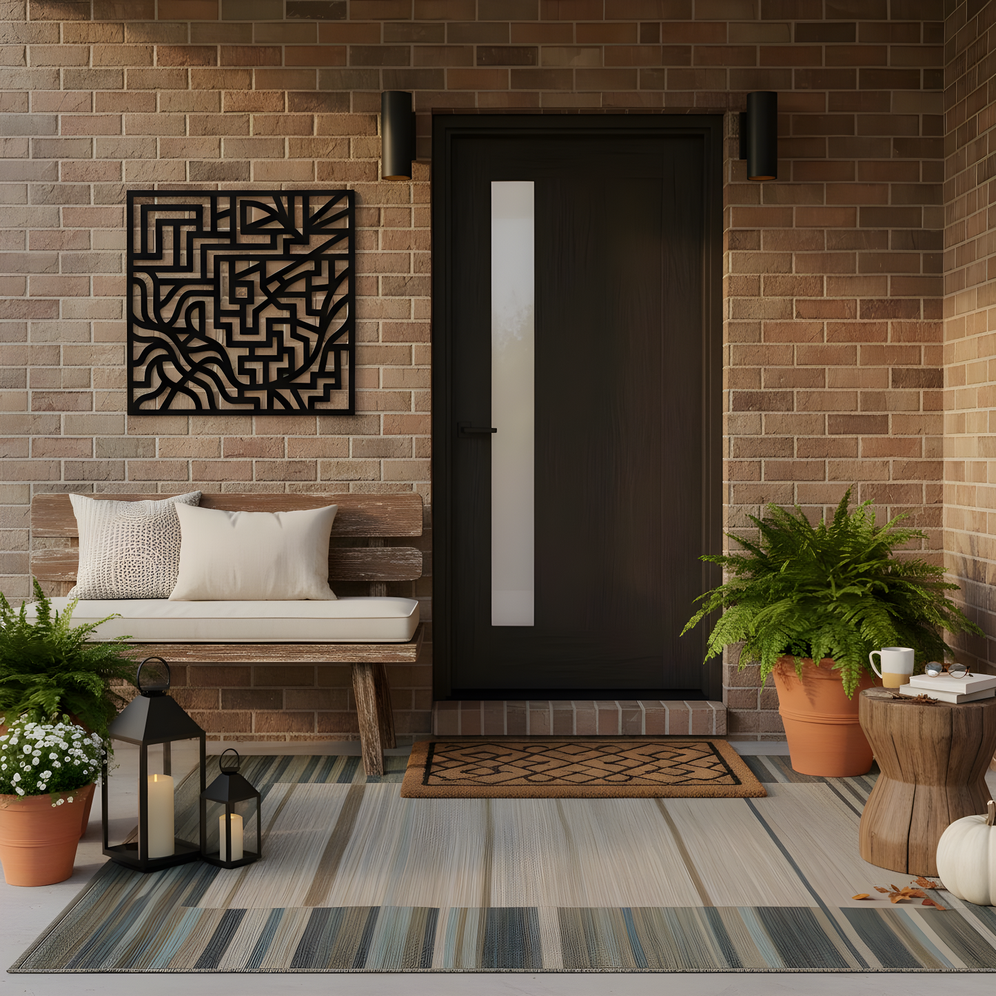 The Codex Labyrinth | Metal Wall Art