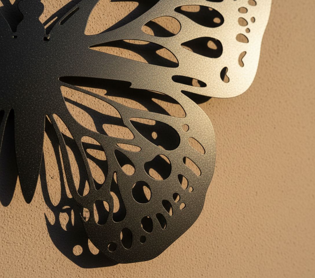 The Monarch Sigil | Metal Wall Art
