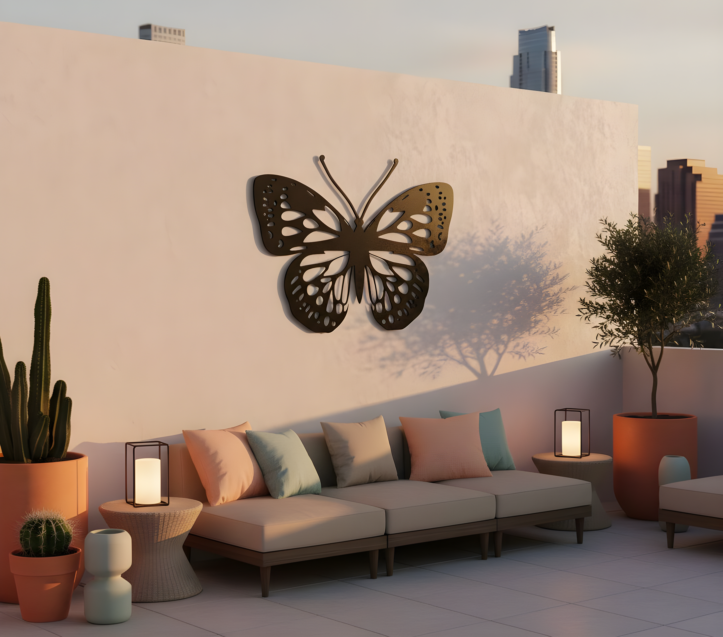 The Monarch Sigil | Metal Wall Art