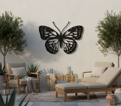 The Monarch Sigil | Metal Wall Art