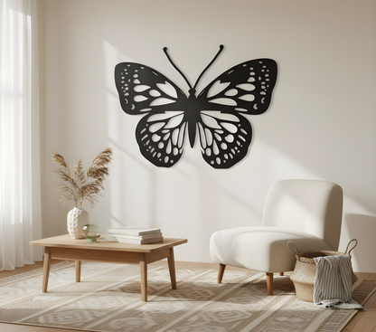 The Monarch Sigil | Metal Wall Art