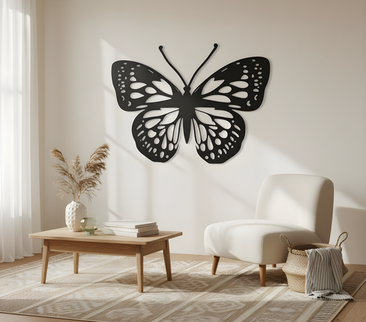 The Monarch Sigil | Metal Wall Art