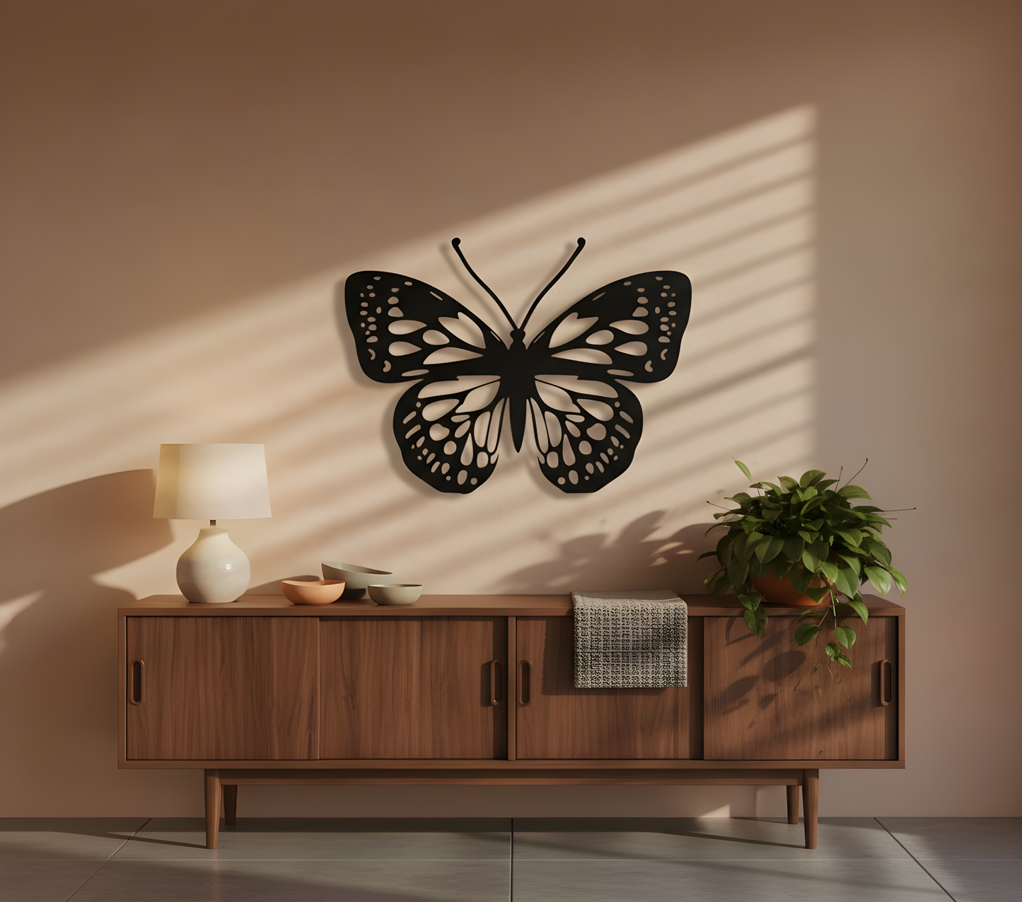 The Monarch Sigil | Metal Wall Art