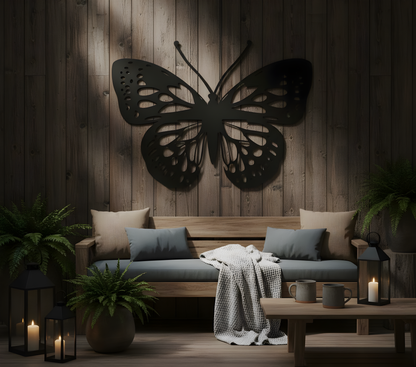 The Monarch Sigil | Metal Wall Art