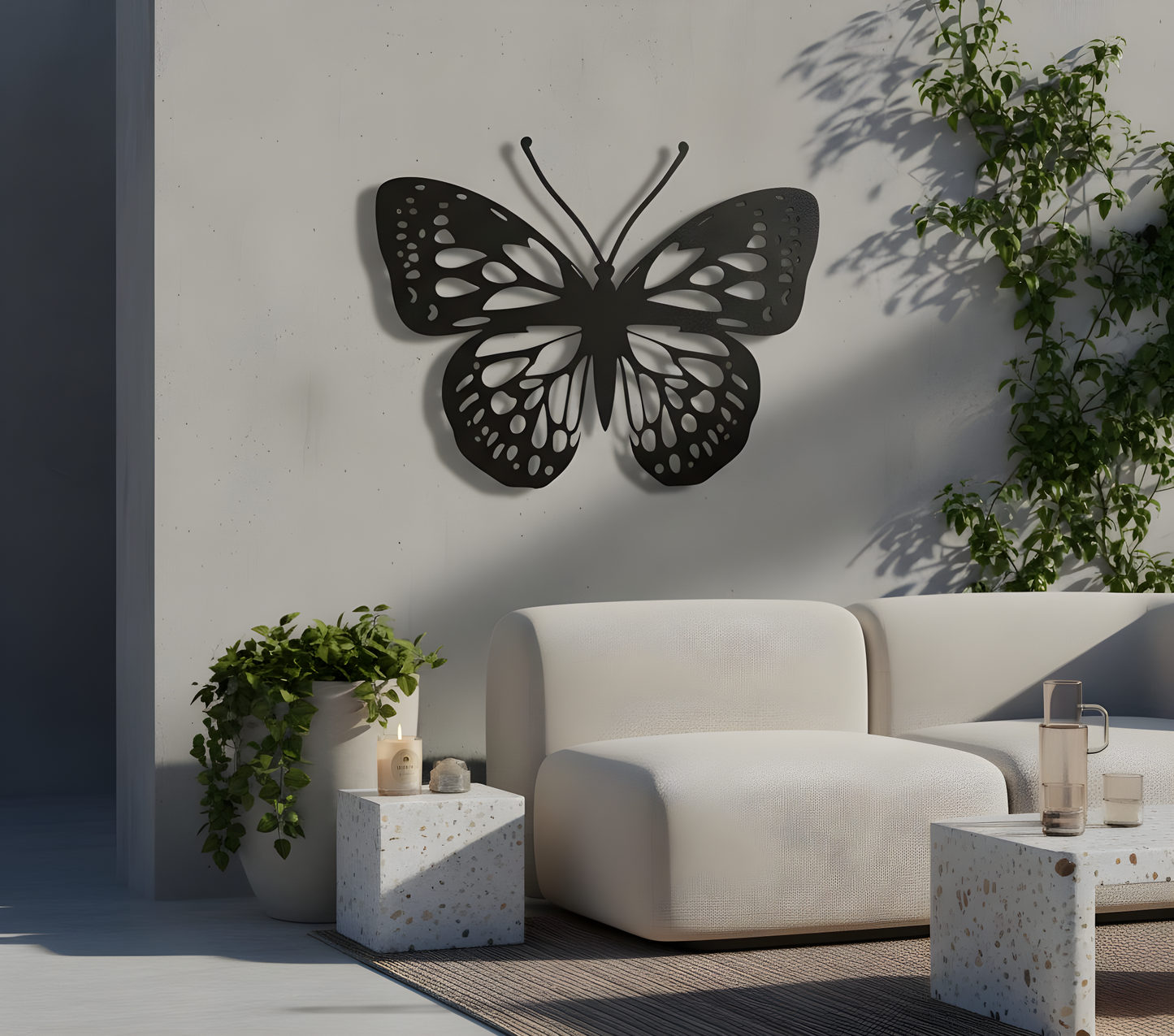 The Monarch Sigil | Metal Wall Art