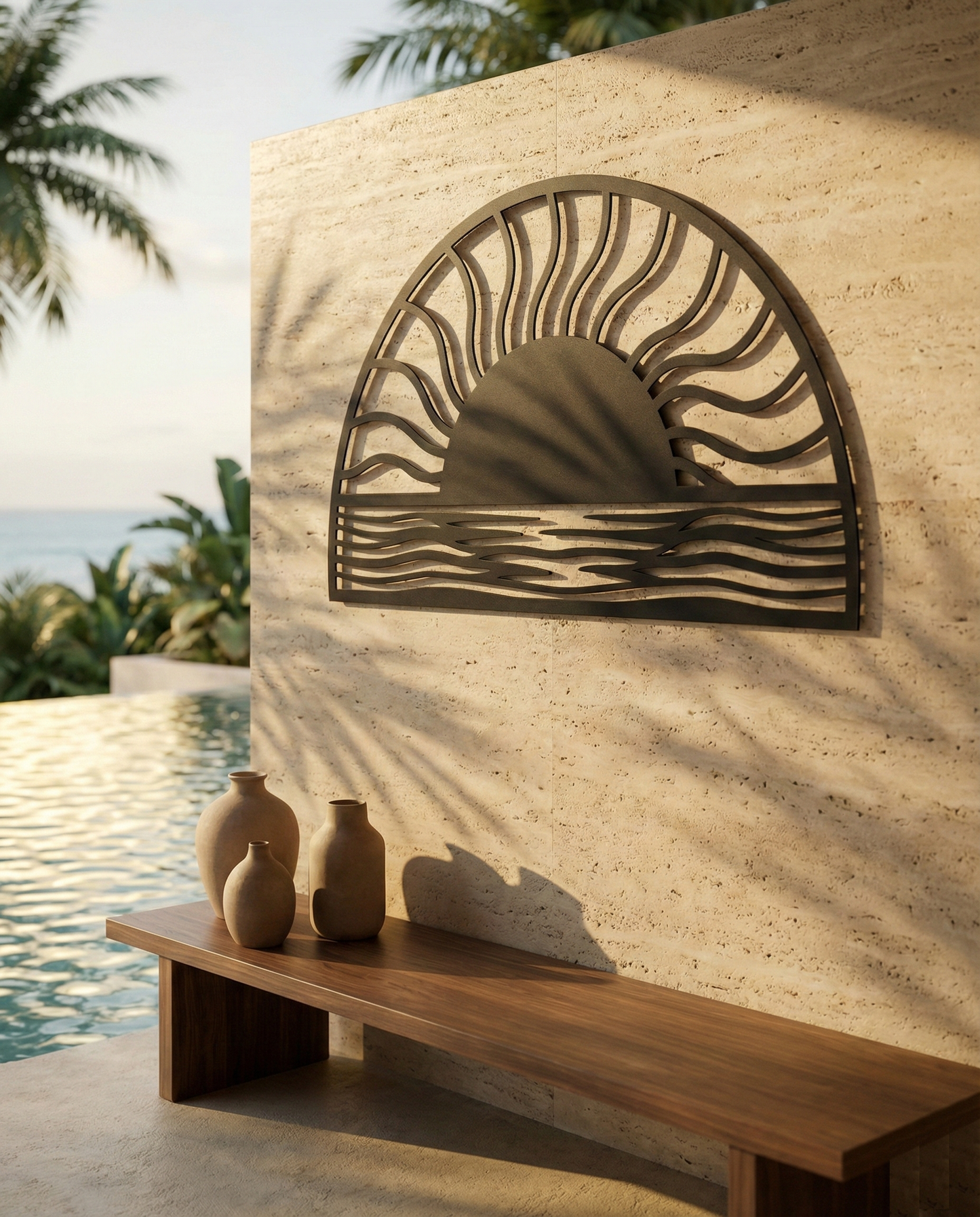 The Solstice Tide | Metal Wall Art