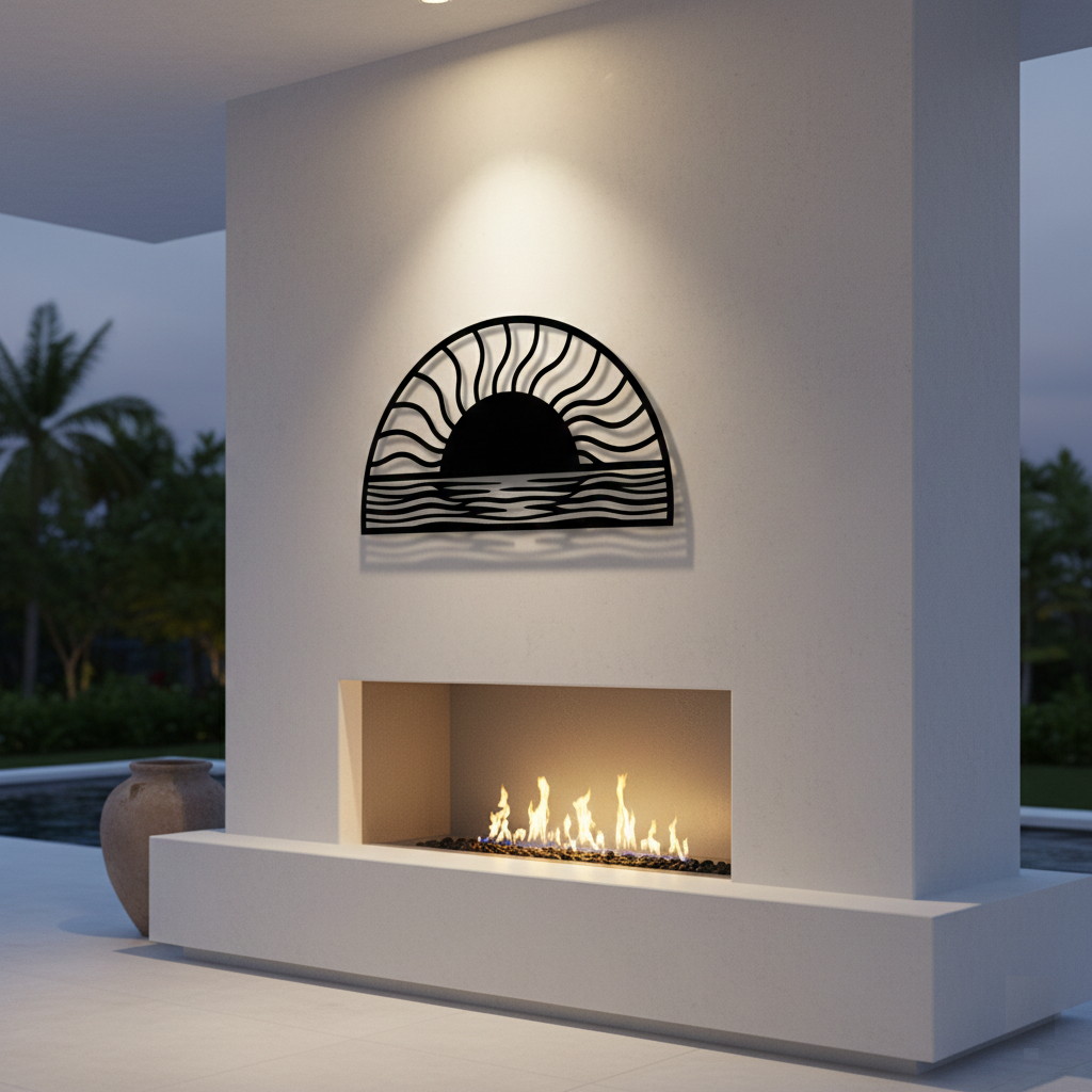 The Solstice Tide | Metal Wall Art