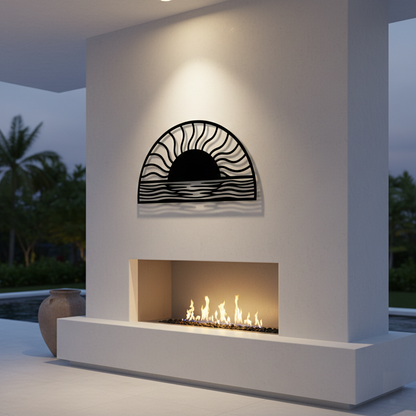 The Solstice Tide | Metal Wall Art