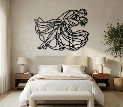 The Silk Waltz | Metal Wall Art