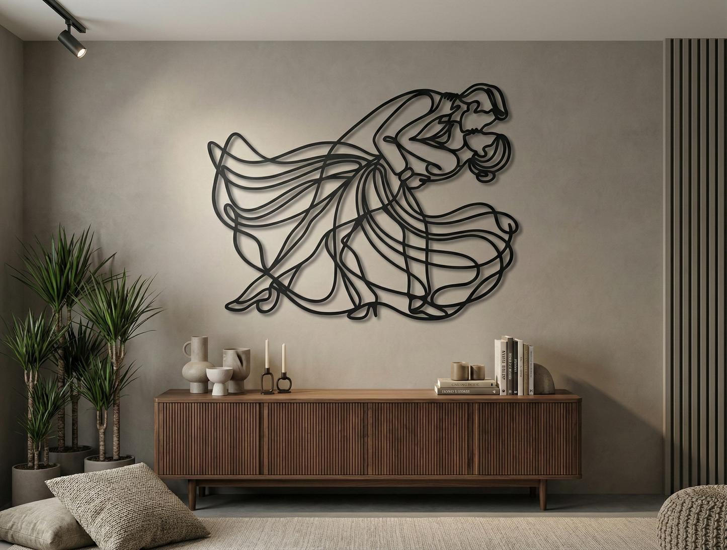 The Silk Waltz | Metal Wall Art