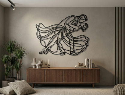 The Silk Waltz | Metal Wall Art