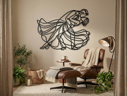 The Silk Waltz | Metal Wall Art