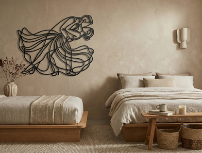 The Silk Waltz | Metal Wall Art