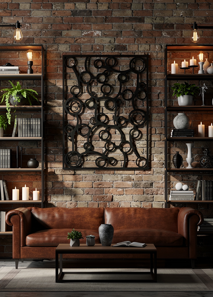 The Cellular Codex | Metal Wall Art
