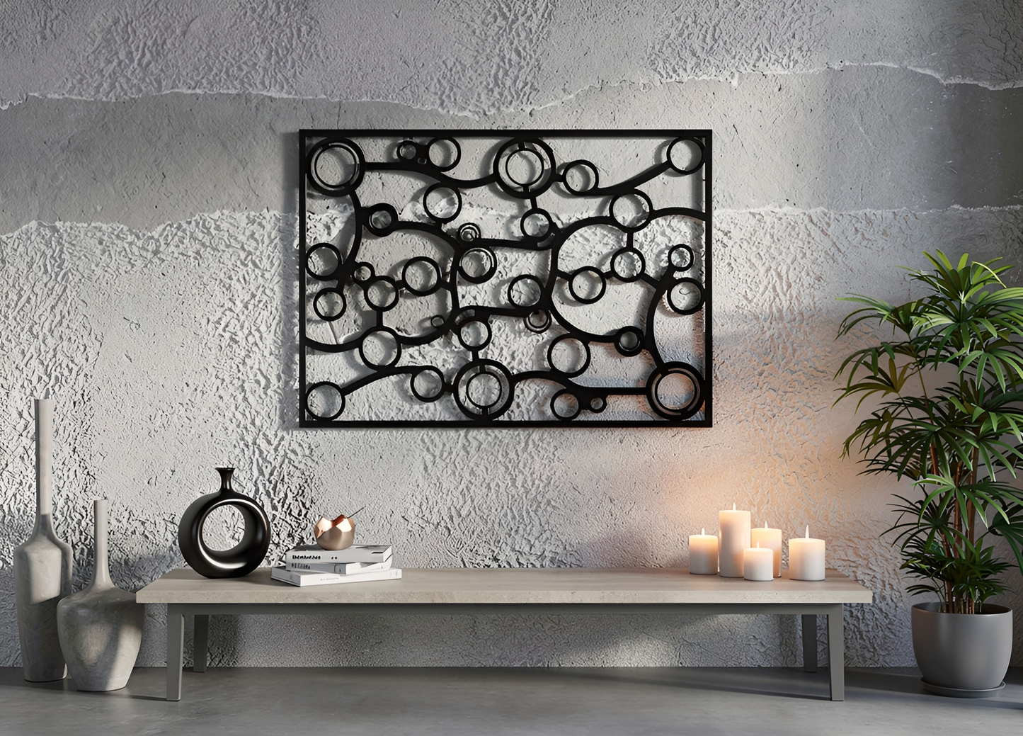 The Cellular Codex | Metal Wall Art