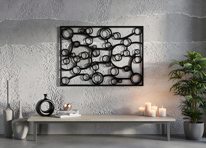The Cellular Codex | Metal Wall Art