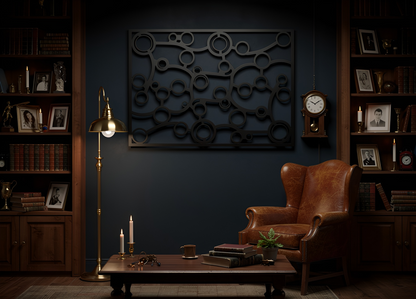 The Cellular Codex | Metal Wall Art