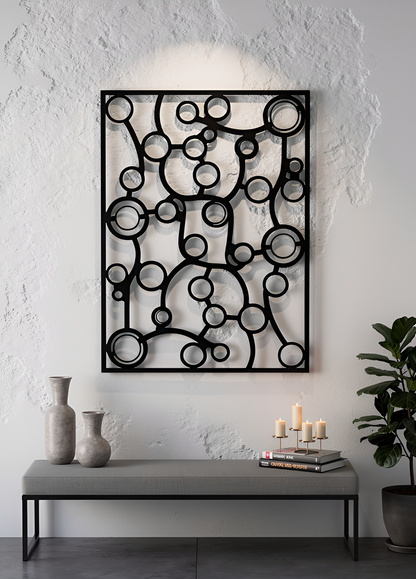 The Cellular Codex | Metal Wall Art