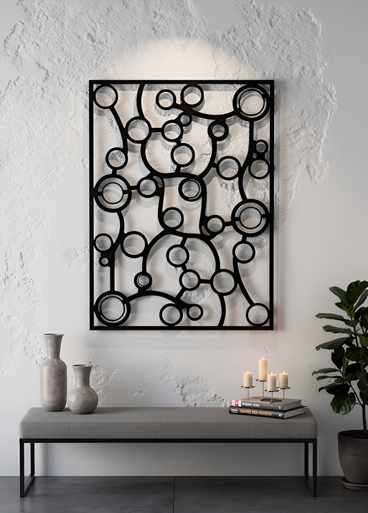 The Cellular Codex | Metal Wall Art