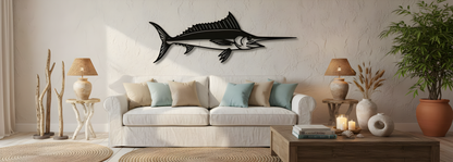 Bluewater Spearfin | Metal Wall Art