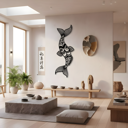 Koi Current Emblem | Fish & Aquatic Life