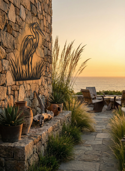 Marsh Sentinel Heron