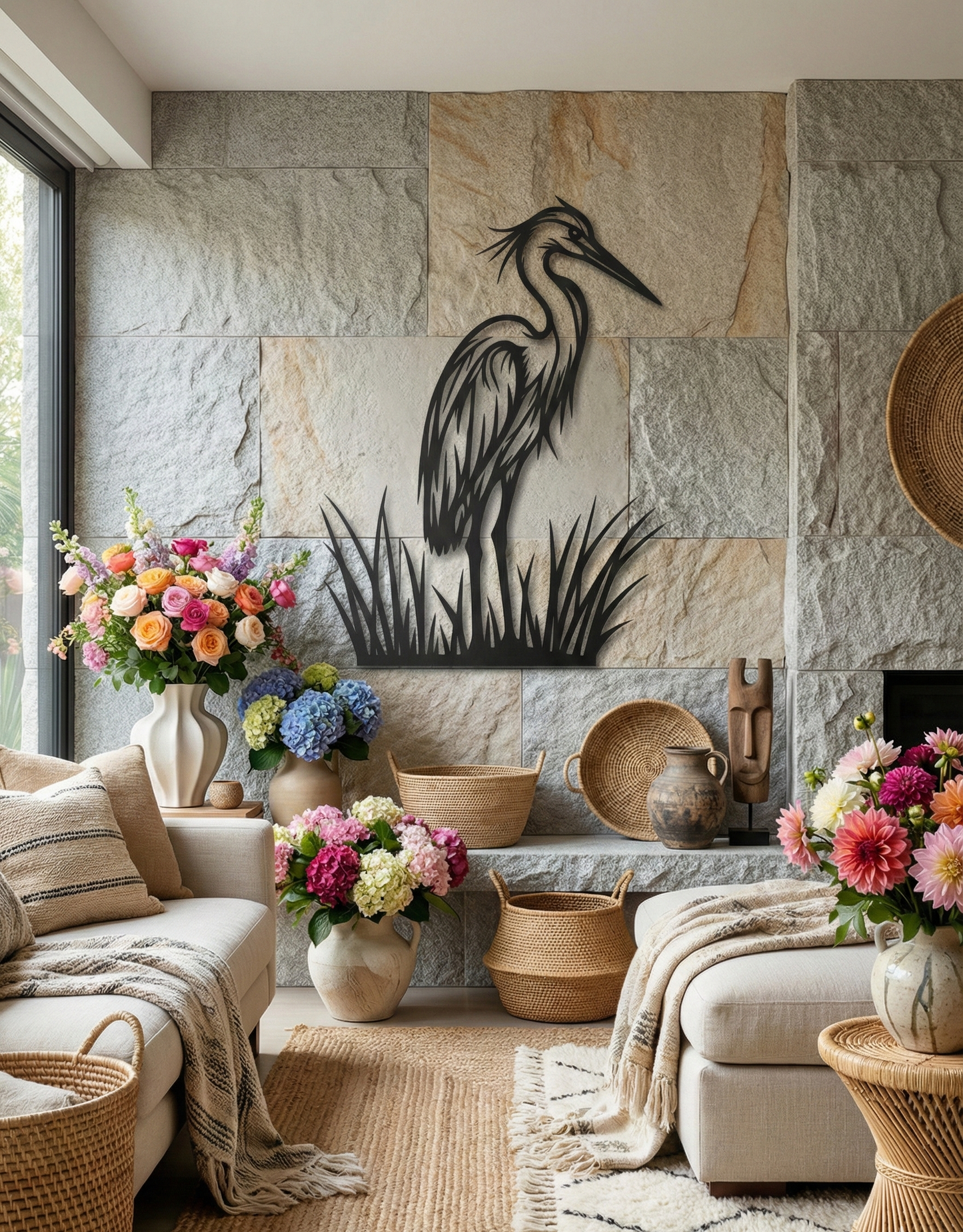 Marsh Sentinel Heron