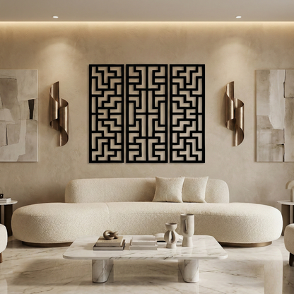 Corridor Code Triptych