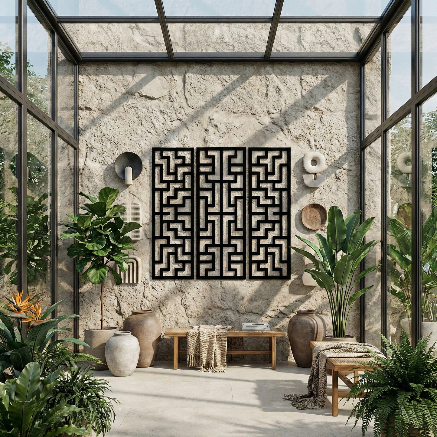 Corridor Code Triptych