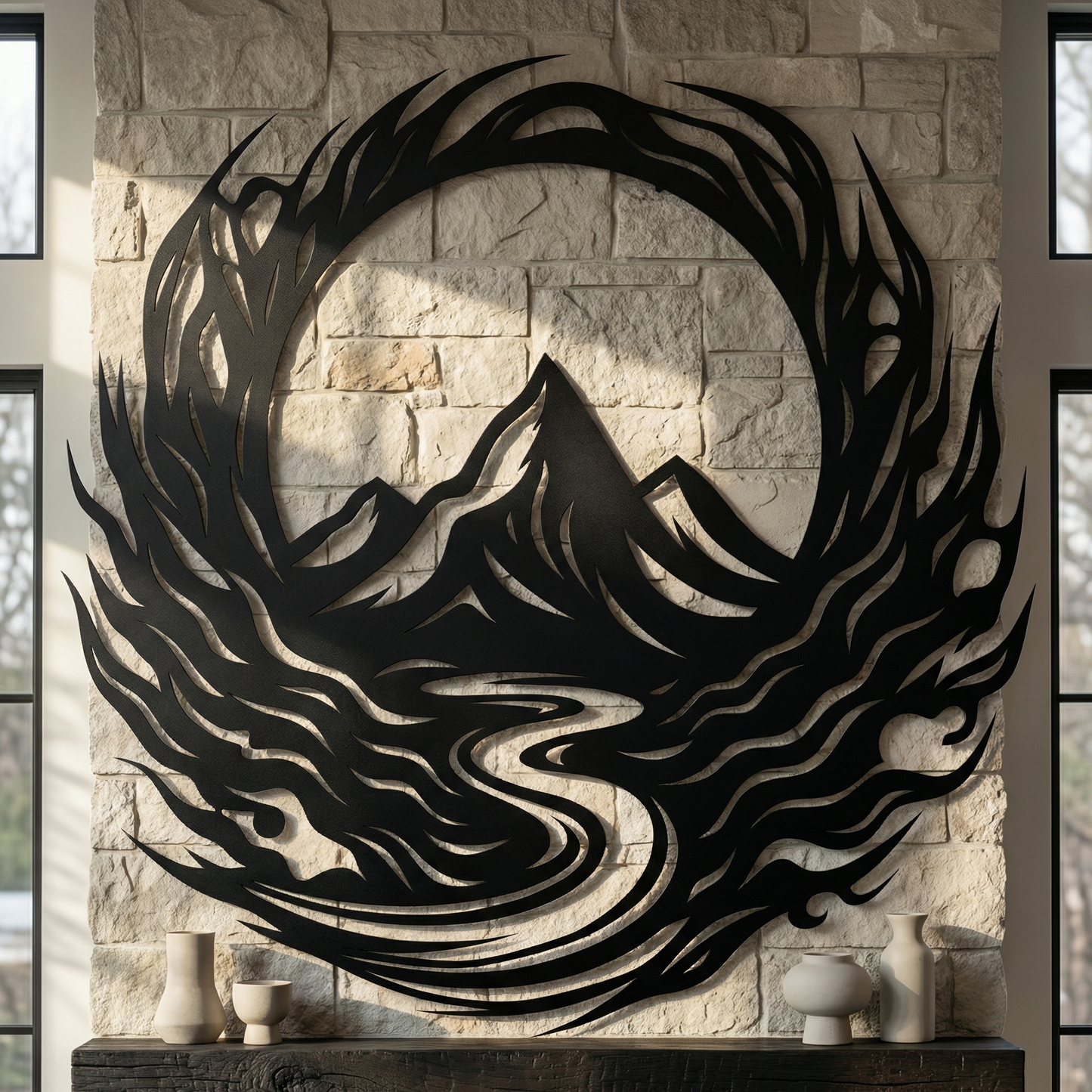 Emberwreath Mountain Sigil