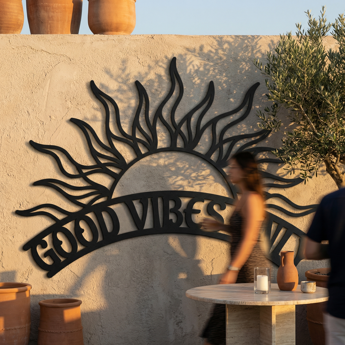 Good Vibes Sunrise Crest