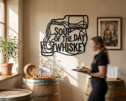Soup of the Day Pour Sign