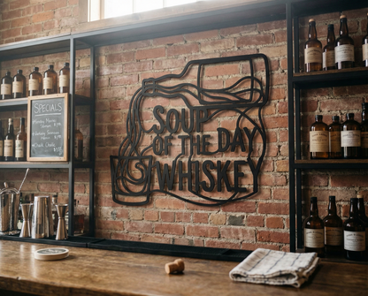 Soup of the Day Pour Sign
