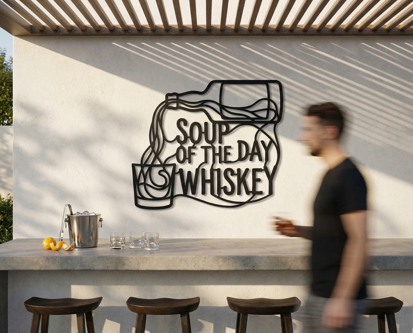 Soup of the Day Pour Sign