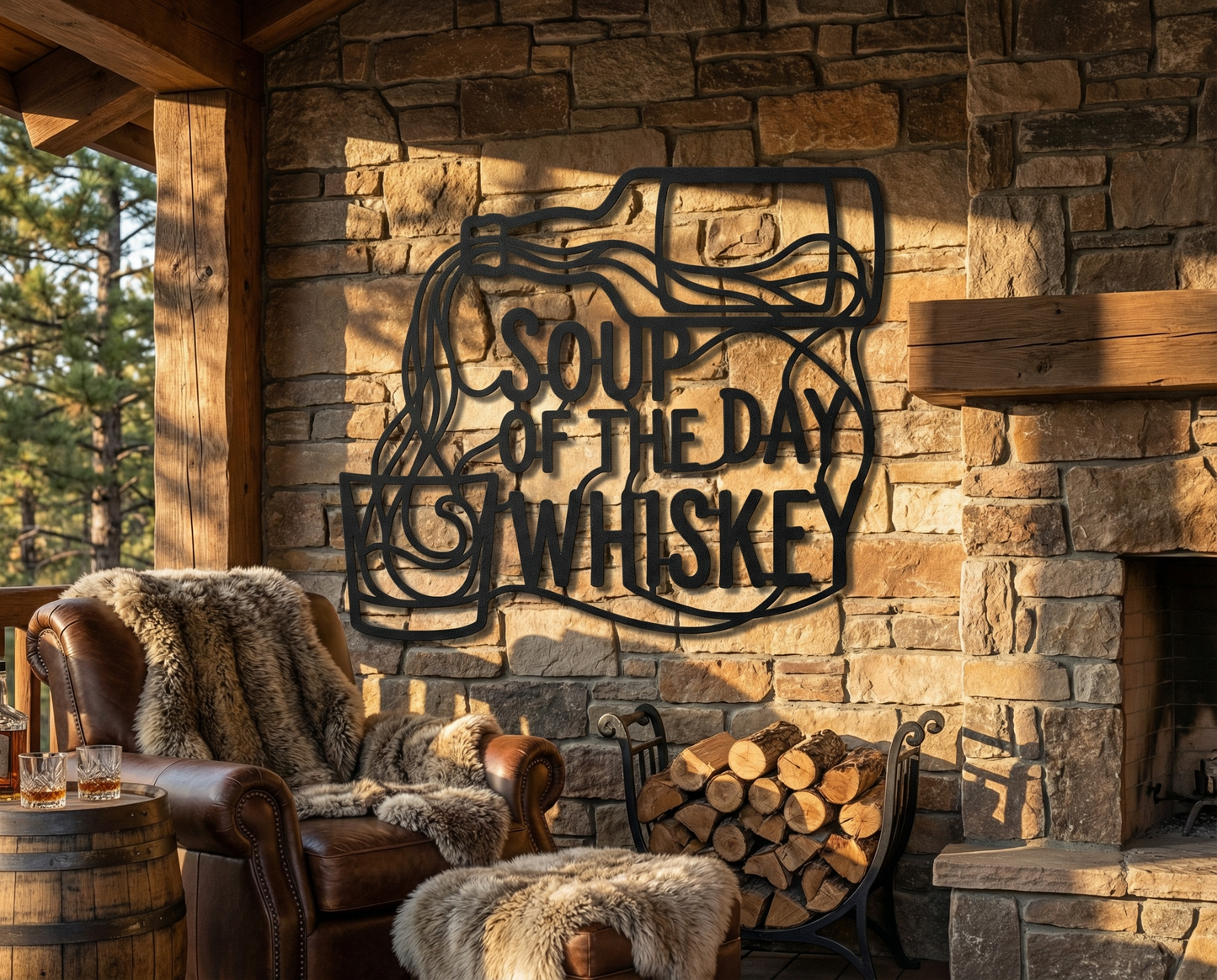 Soup of the Day Pour Sign