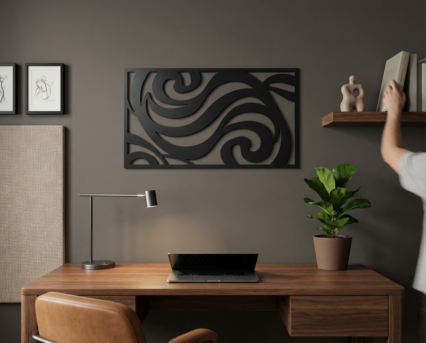 Tidecarve Swirl Panel