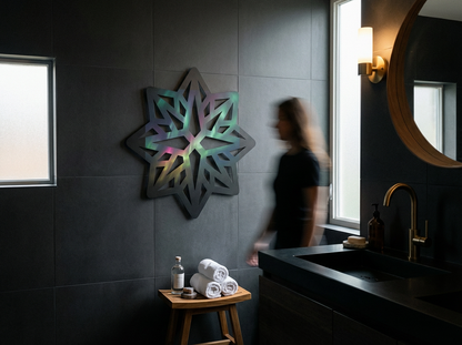 Décoration murale en métal 1:1 80 % UV